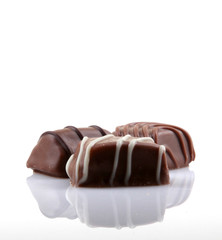 Chocolate Isolated On White Background