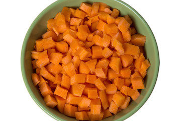 carrot in dish