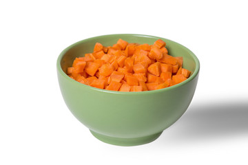 carrot in dish