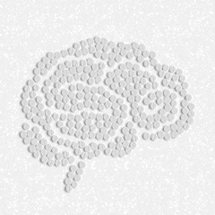 symbol of brain pills
