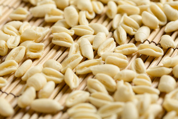 Italian pasta , cavatelli