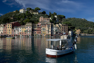 Fototapeta premium Colorful Houses in Portofino