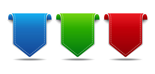 Labels Vector Icon Design