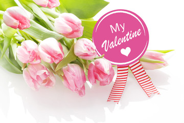 My Valentine greeting card