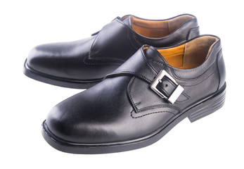 shoe. men's fashion shoe on a background