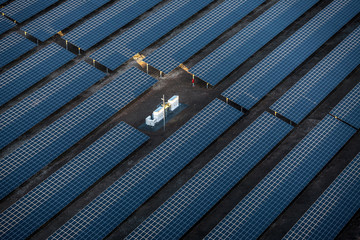 Luftbild - Solarpark