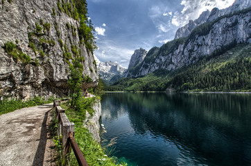 Fototapeta na wymiar Austria Kaprun panorama