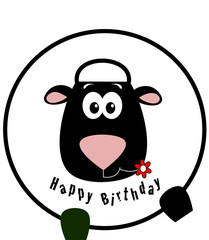 Pecorella Happy Birthday