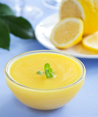 A delicious homemade lemon curd.