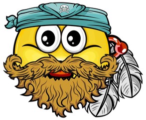 pirate smiley 04