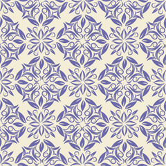 vector seamless floral pattern