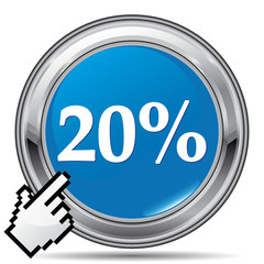 20 PERCENT ICON