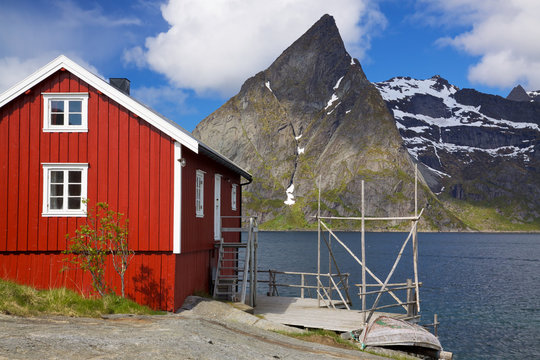 Rorbu hut on Lofoten