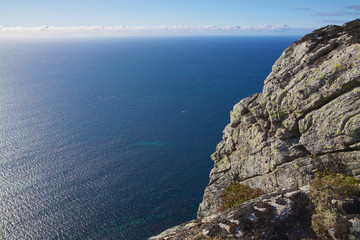 Fototapeta na wymiar View from cliff