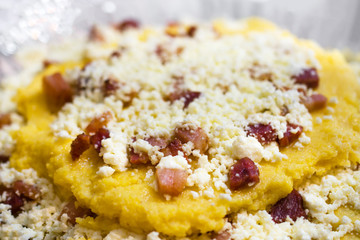 Cheese and polenta
