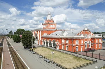 Cercles muraux Gare Railway station in Chernigov