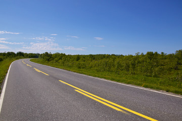 Fototapeta premium Empty road