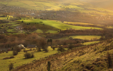 Naklejka premium British countryside