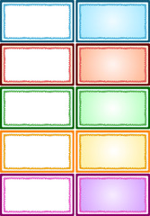 Colorful Frames Pack