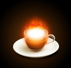 tazzina caffè magica