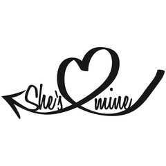 She's mine Heart