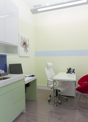 Healthcare clinic interior design
