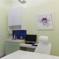 Healthcare clinic interior design