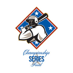 Baseball Championship Series Final Retro