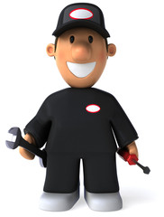 Obraz premium Worker