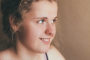 Smiling Teen Girl