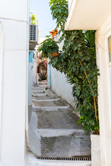 Fototapeta na wymiar Small cretan village in Crete island, Greece.