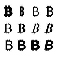 Bitcoin symbol variation