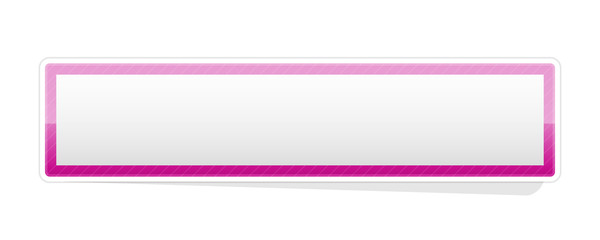 the blank glossy button