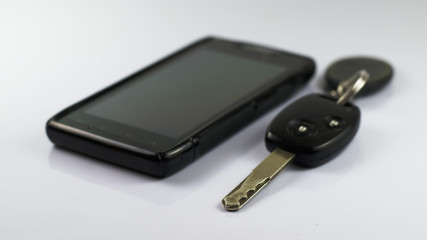 Car key and smartphones