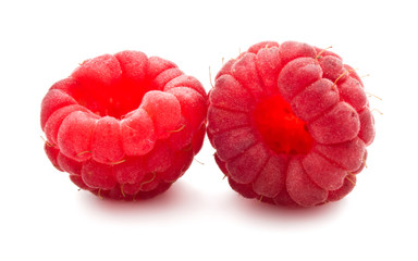 Fresh raspberries