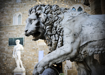 Statue of a lion