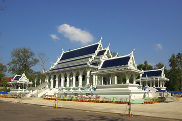 Kaew Grovaram Temple in Krabi Town, Thailand
