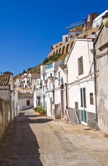 Fototapeta premium Przejście. Pisticci. Basilicata. Włochy.