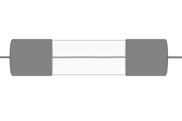 cartoon image of electric fuse