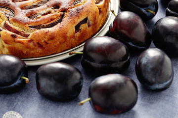 plum pie