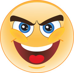 Big smile emoticon