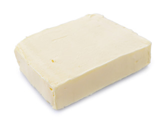 Tasty butter isolated on white