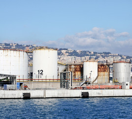 Obraz premium fuel tanks