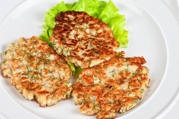cauliflower cutlets with apples