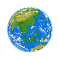 Southeast Asia on Earth