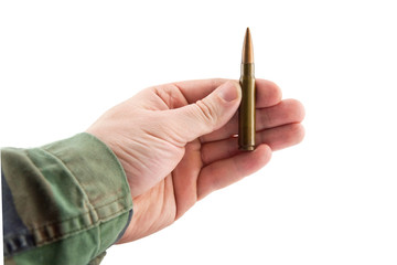 Hand showing a cartridge