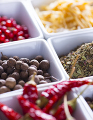 Assorted spices
