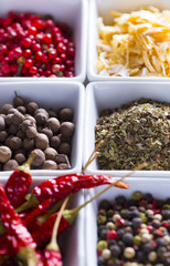 Assorted spices