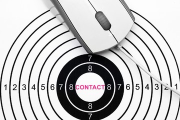 Contact target