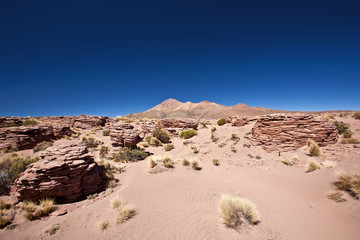 Bolivia volcanic desert